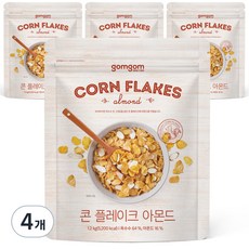 곰곰 콘 플레이크 아몬드, 1.2kg, 4개