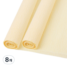 마다꾸미 주름 구김지 12 아이보리, 50 x 250 cm, 8개