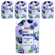 래미푸드 저온농축 블루베리잼, 1kg, 5개