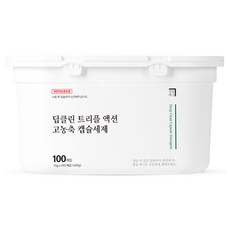 살림백서 딥클린 트리플 액션 고농축 캡슐세제, 100개입, 16g, 1개