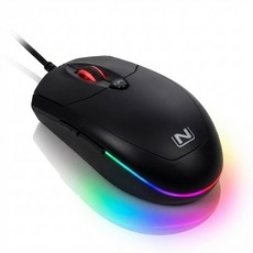 Skydigital 有線電競滑鼠 NMOUSE 4K Remaster, 黑色