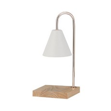 歐風融蠟燈, 實木 + 白色燈罩