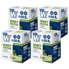 義美生醫 W PROTEIN乳清蛋白飲 抹茶, 350g, 4盒