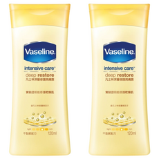 Vaseline 凡士林 深層修護潤膚露, 2瓶, 120ml