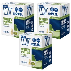 義美生醫 W PROTEIN乳清蛋白飲 抹茶, 350g, 3盒