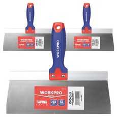 WORKPRO 不鏽鋼鐵板鏟 250mm WP321033, 3個