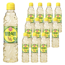 오뚜기 양조 식초, 500ml, 12개