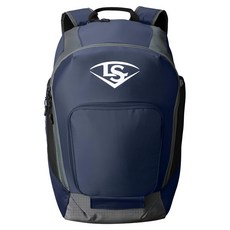 LOUISVILLE Slugger LS OMAHA 2 兩支裝棒壘專用背包 WB5717503, 深藍, 1個