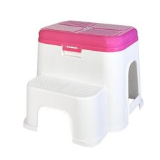 UDA 有達 大凱思登高椅/階梯椅 粉紅色, 1個