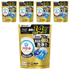 ARIEL 4D立體洗衣膠球補充包 含漂白成份, 13顆, 5袋