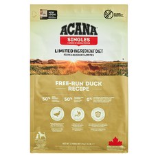 아카나 강아지 프리런 덕 건식사료, 1개, 2kg, 오리+채소 1개, 2kg, 오리+채소