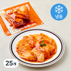 허닭 슬라이스 스팀 닭가슴살 핫데리야끼소스 (냉동), 100g, 25개, 1개입
