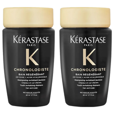 KERASTASE 巴黎卡詩 黑鑽極萃逆時淨髮浴 國際航空版, 80ml, 2瓶