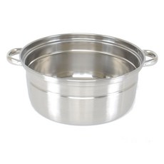 不鏽鋼餃子蒸鍋, 25cm, 1個