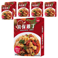 聯夏 宮保雞丁，免煮菜系列，經典風味，高溫殺菌, 200g, 6盒