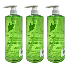 Chuli 初梨 香水調胺基酸沐浴乳 綠茶, 1L, 3瓶
