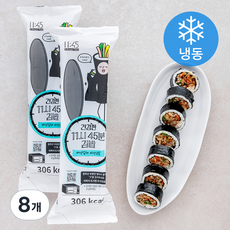 11시45분 버섯잡채 비건 김밥 (냉동), 220g, 8개