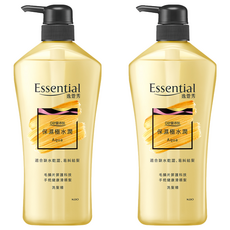 Essential 逸萱秀 保濕極水潤洗髮精 清爽配方 輕盈不扁塌 添加保濕成分 深層滋潤髮絲, 700ml, 2瓶