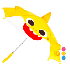 pinkfong 碰碰狐 鯊魚寶寶立體 40可視兒童雨傘 MUPFU10029