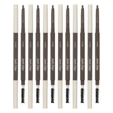 에뛰드 베어 엣지 슬림 브로우 0.1g, 03 그레이브라운, 6개