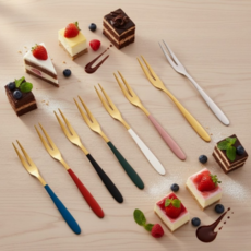 MINIMO 甜點茶叉8件組, 1套, 茶叉 8件