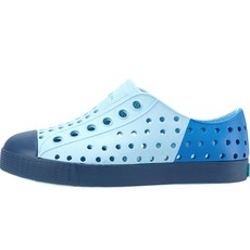 native Jefferson Block Aqua 兒童洞洞鞋 NT1KEV111SK