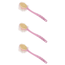 1인 샤워 바디 브러쉬, 핑크, 1개입, 3개