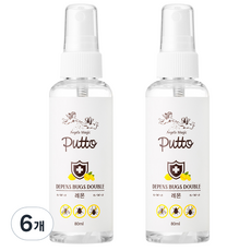 퓨토 디펜스벅스 더블 레몬 스프레이, 80ml, 6개