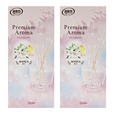 ST 雞仔牌 消臭力 草本擴香竹瓶-百合花&茉莉花 Set, 65ml, 2組