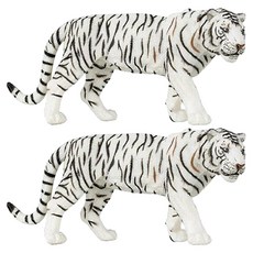 PAPO FRANCE 白虎動物公仔, 2個