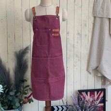 Go Kei 咖啡師咖啡館圍裙, 玫瑰酒紅色