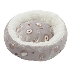 Dogfeet 舒眠圓睡床, 刺蝟灰, 1個