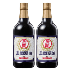 金蘭 醬油 台灣經典醬品 記憶中的老味道, 1L, 2瓶