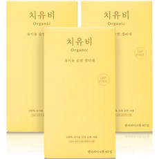 棉質護墊, 40入, 長, 3個