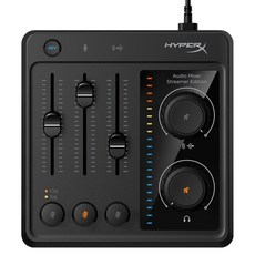 HYPERX 音訊混音器, 黑色, 73C12AA