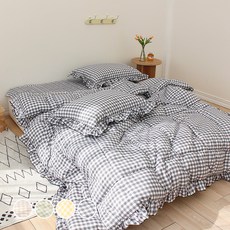 CHOUETTROOM 超細纖維格紋寢具組