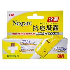 3M Nexcare 抗痘凝露, 含水楊酸, 維他命原B5, 玻尿酸, 純淨植物萃取精華, 15ml, 1條
