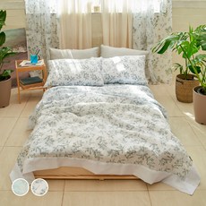 BAZAAR 夏季薄被薄墊枕頭套組