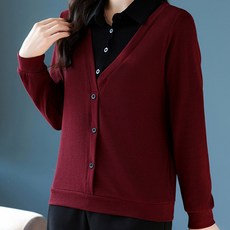 포플러앤씨 여성용 라비엘 일체형 니트