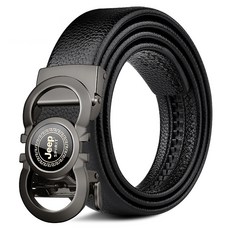 JEEP SPIRIT JEEPSPIRIT正品休閒自動皮帶 OM18CD996BT0469+Jeep正品皮帶包裝盒贈品