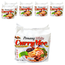 Ibumie 益福 檳城白咖哩湯麵 經濟包, 麵條Q彈有勁, 口感不軟爛, 辛香料獨特, 風味自然美味, 24包