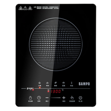 SAMPO 聲寶 微電腦不挑鍋觸控電陶爐 1口, KM-ZA13P, 自由站立