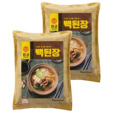 MONGGO FOODS INC. 白大醬, 2個, 2kg
