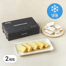 착한떡 달콤한 백설기 10개 + 달콤한 단호박설기 10개 (냉동), 45g, 20개입, 2세트