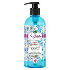 dalan 達欖 法國香氛植萃精油沐浴露 小蒼蘭香豌豆, 500ml, 1瓶