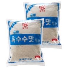 砂漿金河混合玉米調味食品澱粉, 1kg, 2個