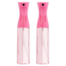 오템 안개 분사 분무기 스프레이 300ml, 분홍, 2개