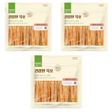 네츄럴랩 건강한 슬림 건조 육포 강아지 간식, 닭가슴살, 300g, 3개