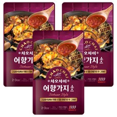 차오차이 어향가지 소스, 3개, 100g