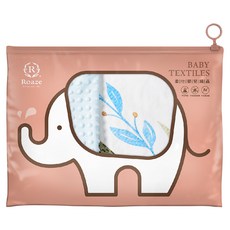 Roaze 柔仕 薄款舒眠豆毯, 溫和熊寶